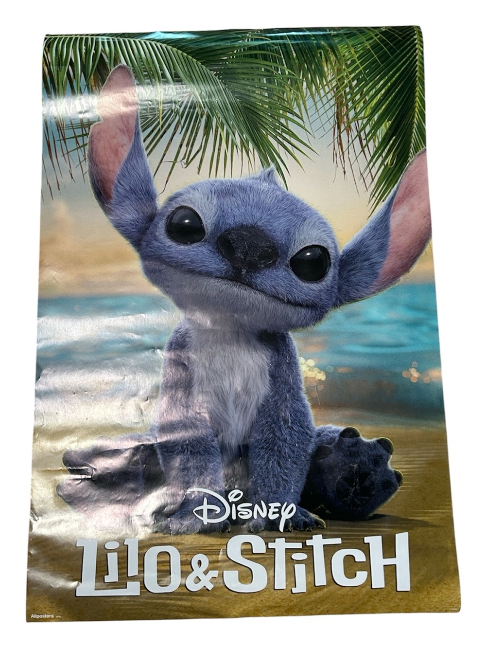 Poster Disney Lilo & Stitch Blue Wall Poster 22.375”x 34”-Decor Room Party-Large